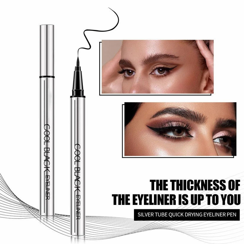 Waterproof & Smudge-Proof Precision Liquid Eyeliner Pen